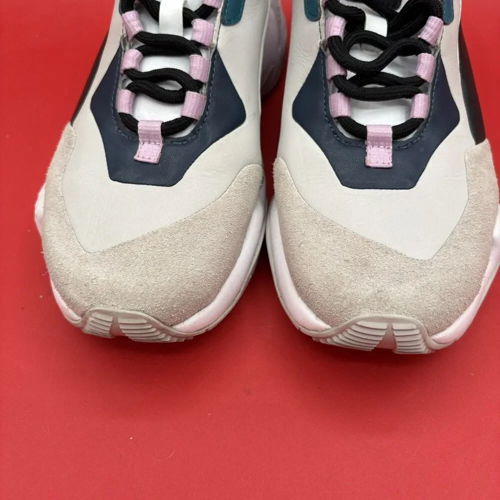 Puma Woman's Thunder Rive Droite deep Lagoon/Orchid Bloom Sneakers Size 7.5